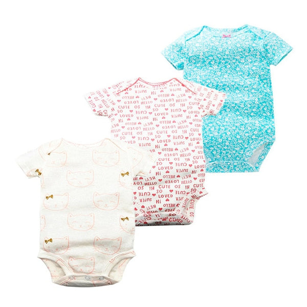 3pcs Baby Bodysuit 0-24M