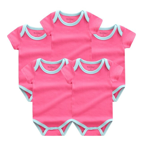 5pcs Baby Bodysuit 0-9M