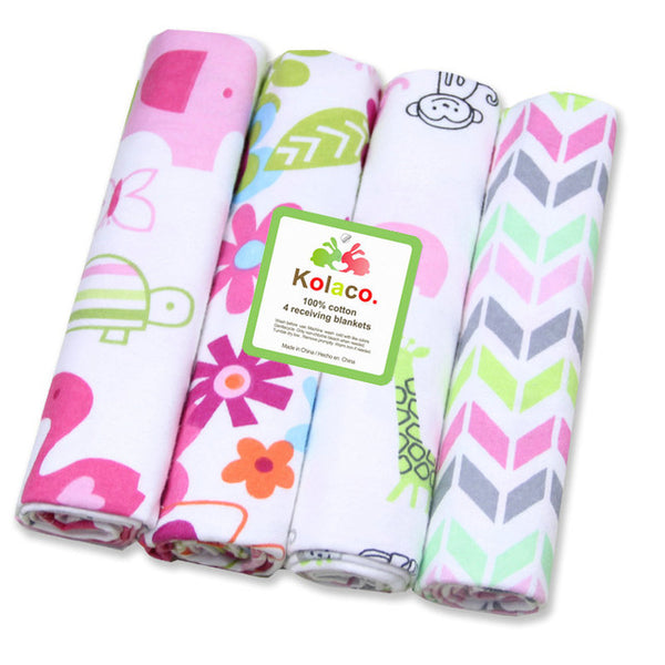 4pcs Baby Muslin Swaddle Wrap