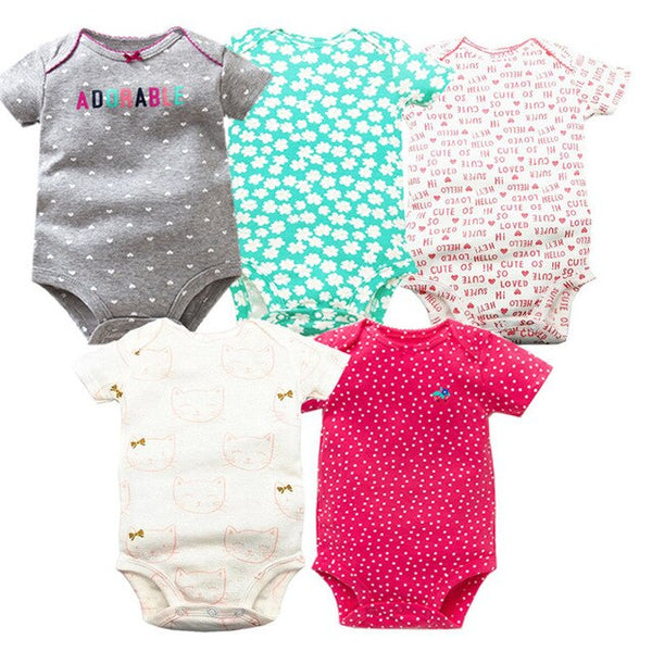 5pcs Baby Bodysuit 6-24M