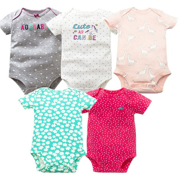 5pcs Baby Bodysuit 6-24M