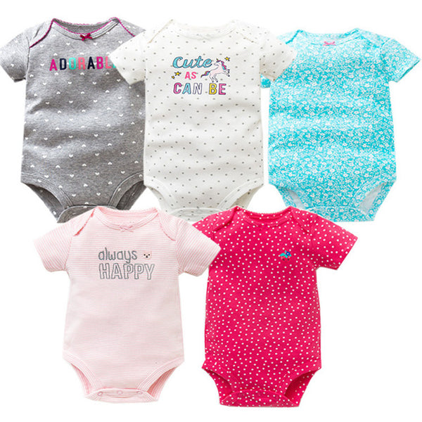 5pcs Baby Bodysuit 6-24M