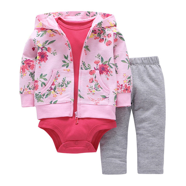 3pcs Baby Clothing Set 6-24M