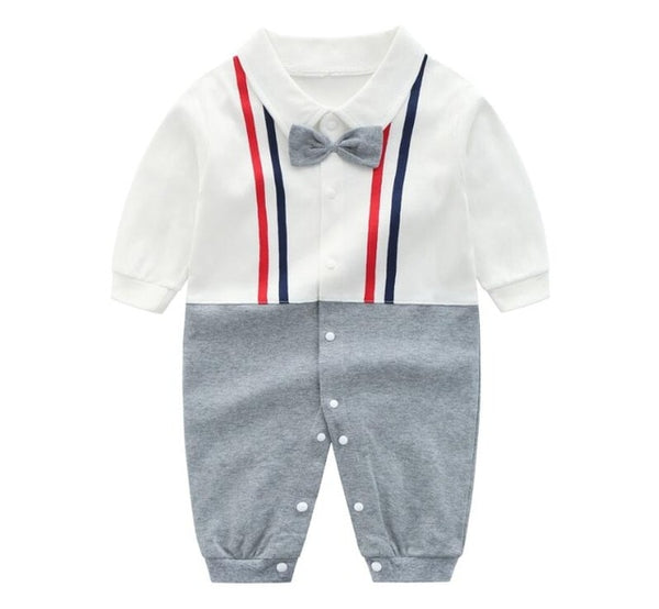 Baby Boys Tuxedo Suit Set 0-18M