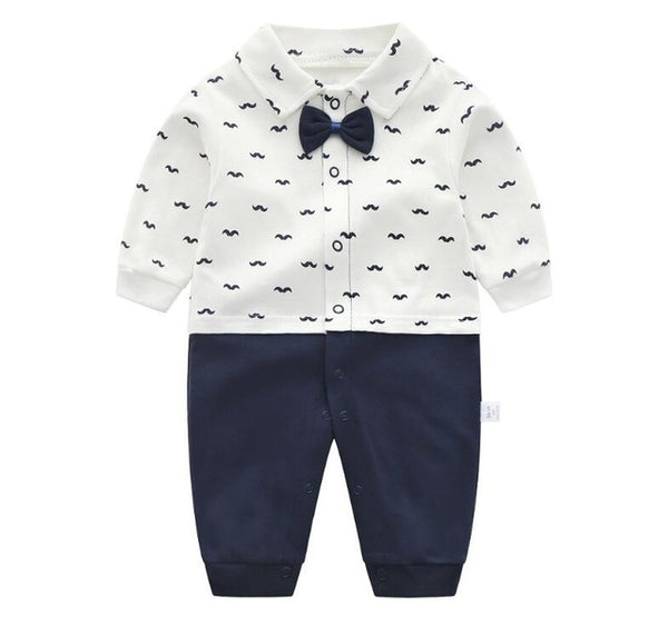 Baby Boys Tuxedo Suit Set 0-18M