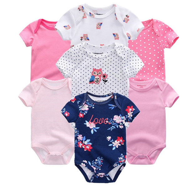 7pcs Baby Bodysuit 3-12M