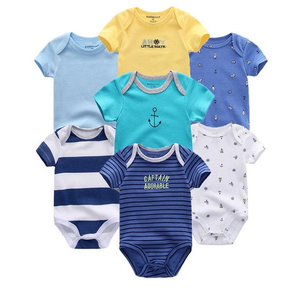 7pcs Baby Bodysuit 3-12M