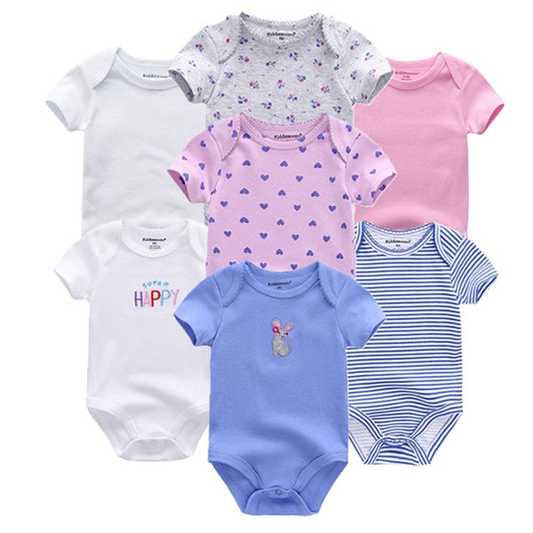 7pcs Baby Bodysuit 3-12M