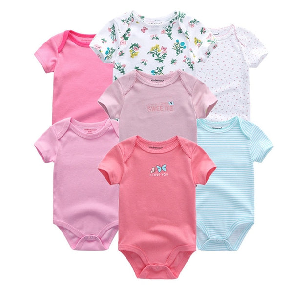 7pcs Baby Bodysuit 3-12M