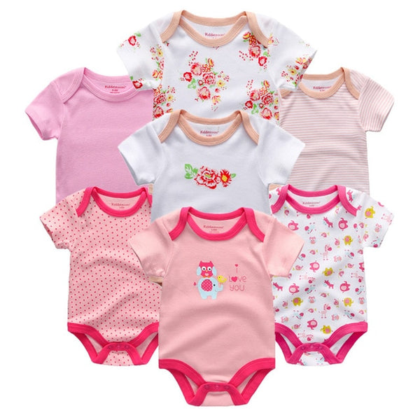 7pcs Baby Bodysuit 3-12M