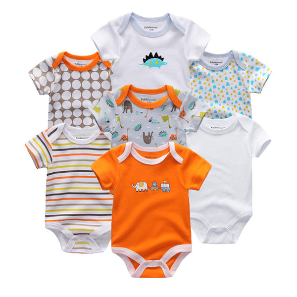 7pcs Baby Bodysuit 3-12M