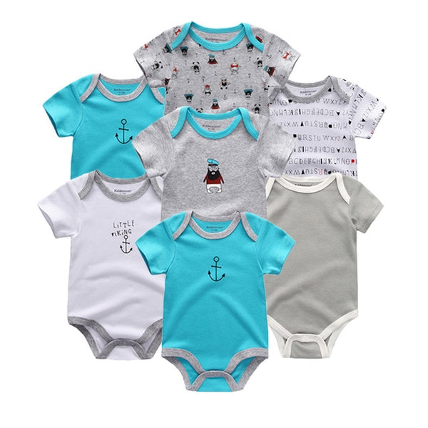 7pcs Baby Bodysuit 3-12M