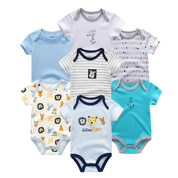 7pcs Baby Bodysuit 3-12M