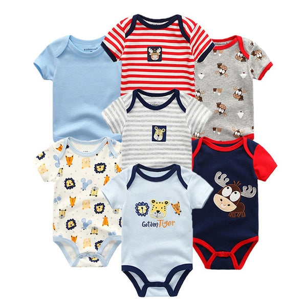 7pcs Baby Bodysuit 3-12M