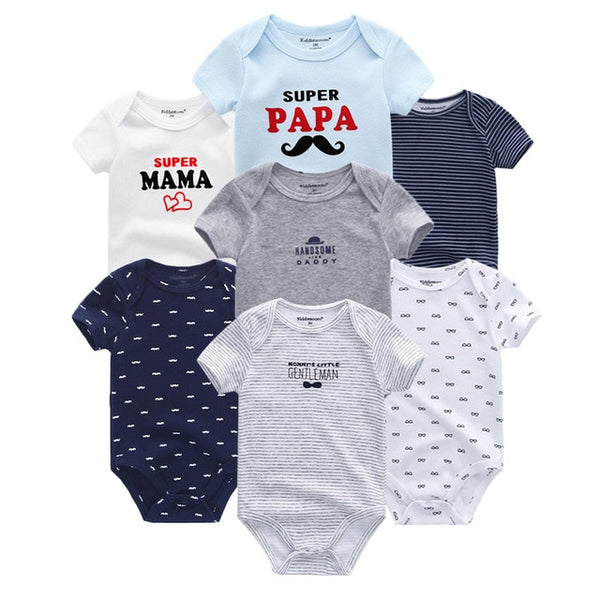7pcs Baby Bodysuit 3-12M