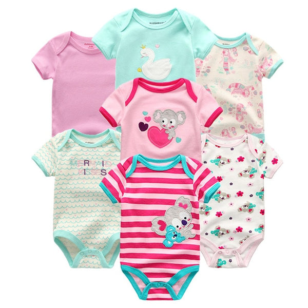 7pcs Baby Bodysuit 3-12M