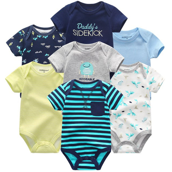 7pcs Baby Bodysuit 3-12M
