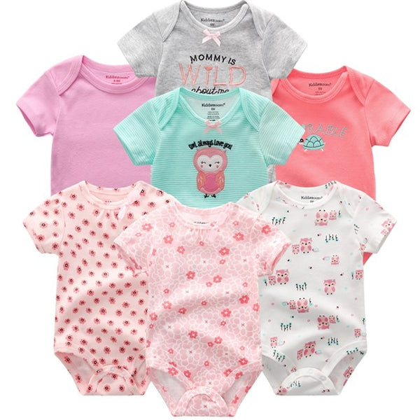 7pcs Baby Bodysuit 3-12M