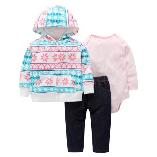 3pcs Baby Clothing Set 6-24M