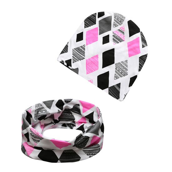 2pcs Baby Hat + Scarf 0-3 Years