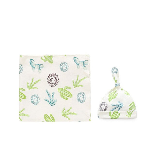 2pcs Baby Blanket Cap