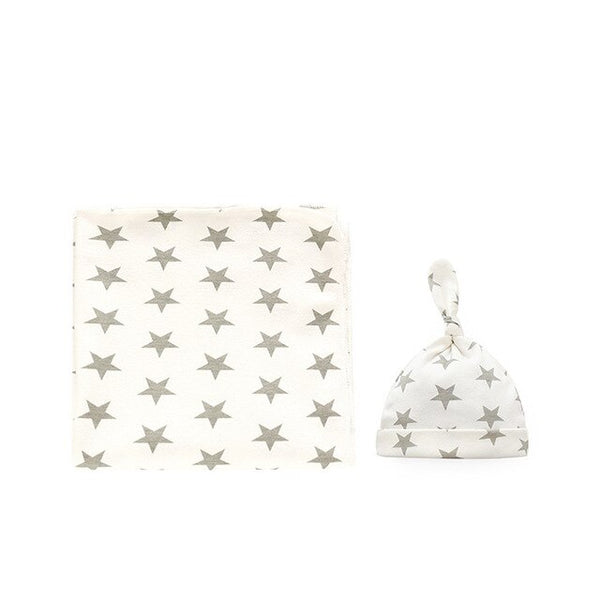 2pcs Baby Blanket Cap