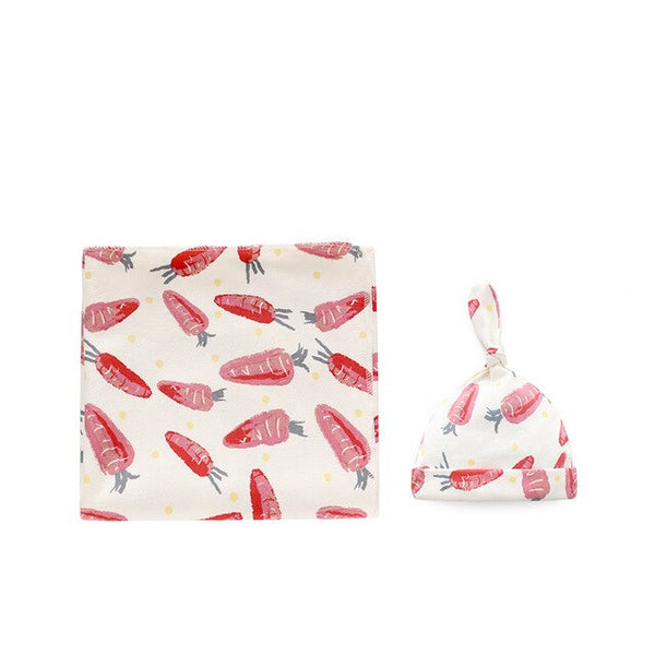 2pcs Baby Blanket Cap