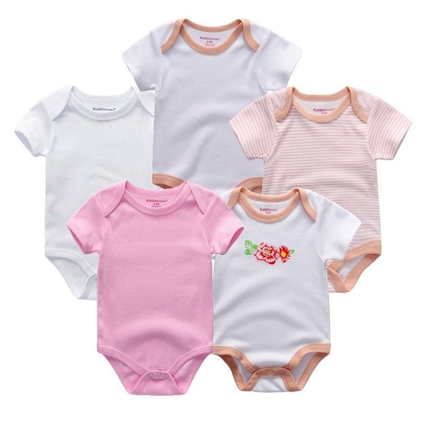 5pcs Baby Bodysuit 3-12M