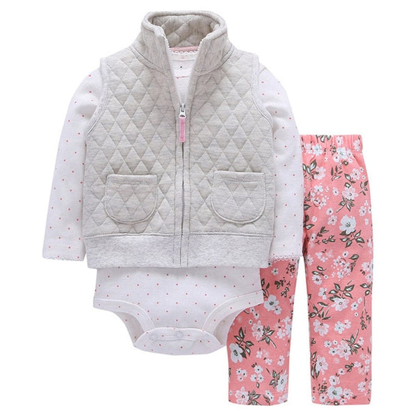 3pcs Baby Clothing Set 6-24M