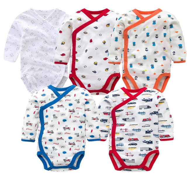 5pcs Baby Bodysuit 3-12M