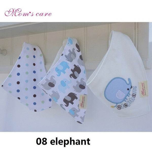 3pcs/lot Baby Bibs Bandana