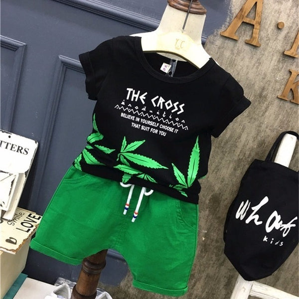 Unisex Baby Tshirt + Shorts