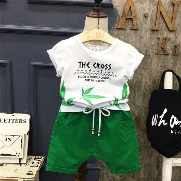 Unisex Baby Tshirt + Shorts