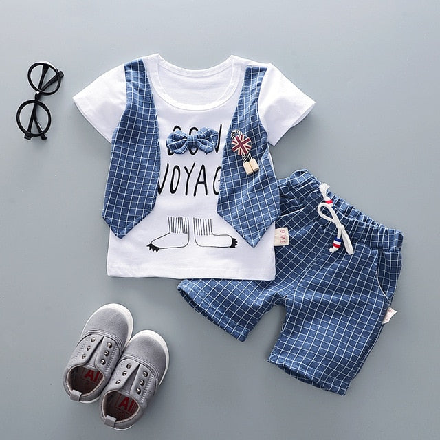 Unisex Baby Tshirt + Shorts