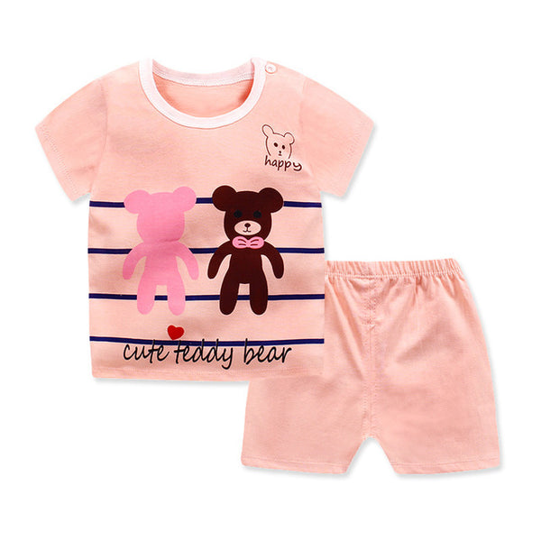 Unisex Baby Tshirt + Shorts