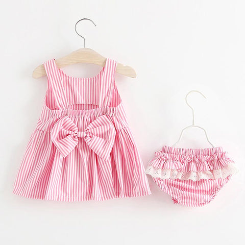 Baby Girls Dress + Underwear 1-4 Years