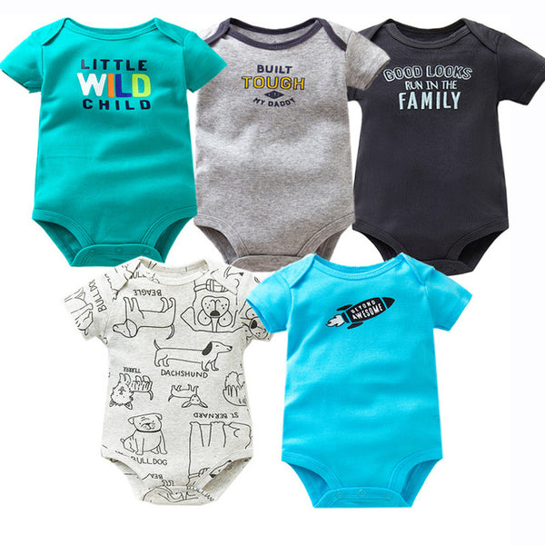 5pcs Baby Bodysuit 6-24M