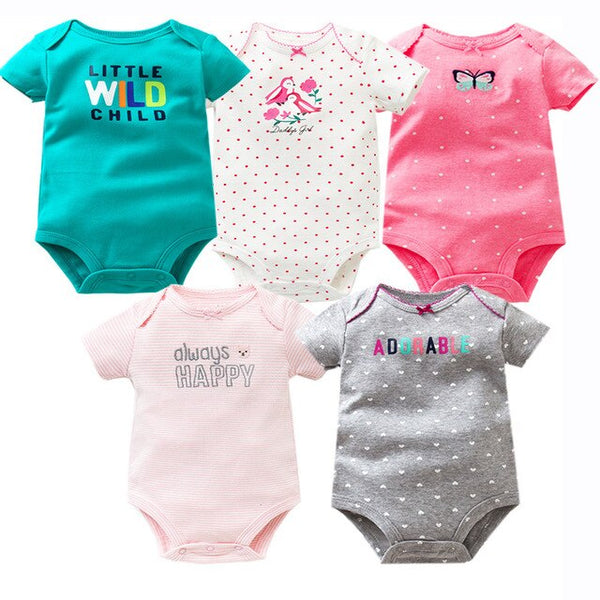 5pcs Baby Bodysuit 6-24M