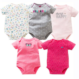 5pcs Baby Bodysuit 6-24M