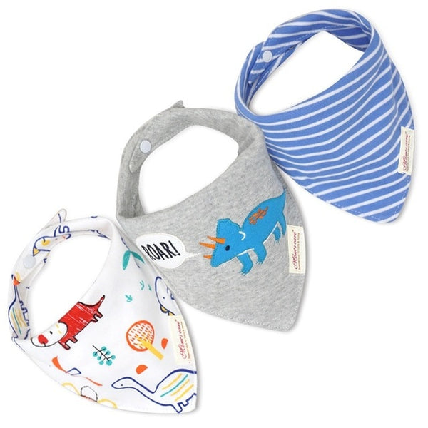 3pcs/lot Baby Bibs Bandana