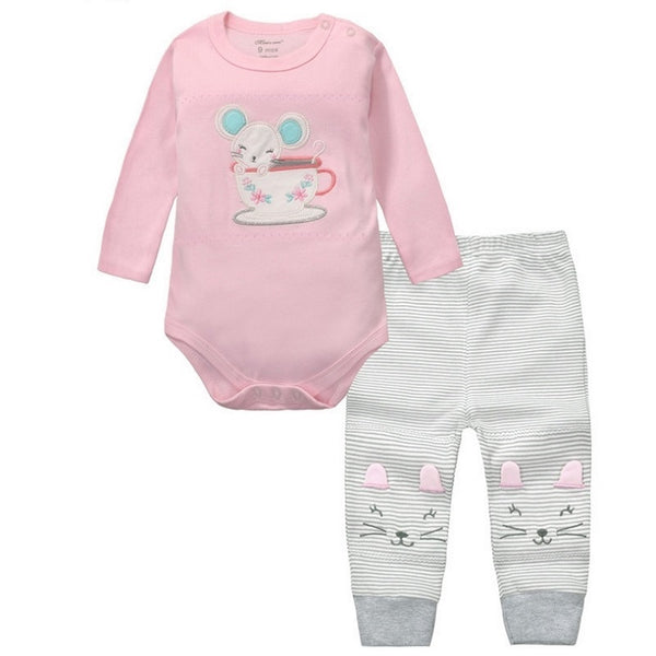 2pcs Baby Clothing Set 6-24M