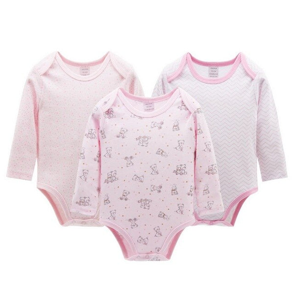 3pcs Baby Romper 3-24M