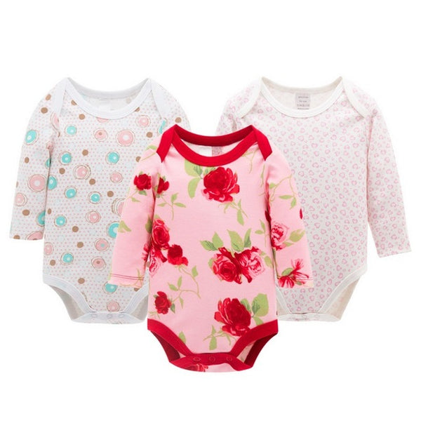 3pcs Baby Romper 3-24M