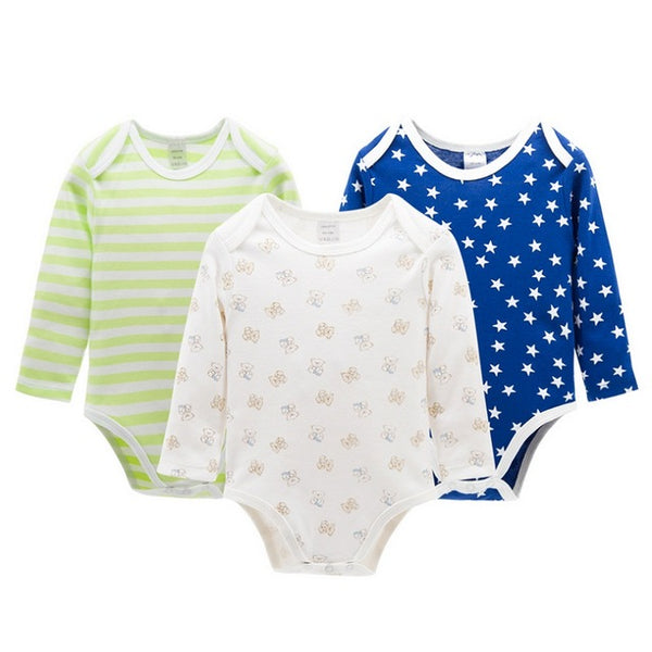 3pcs Baby Romper 3-24M