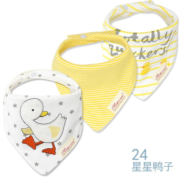3pcs/lot Baby Bibs Bandana