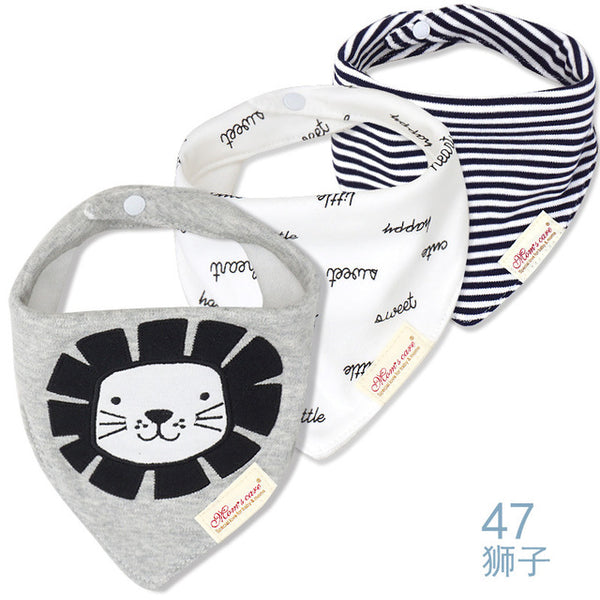 3pcs/lot Baby Bibs Bandana