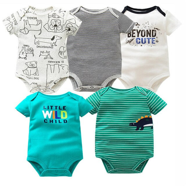 5pcs Baby Bodysuit 6-24M