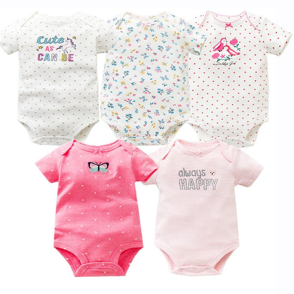 5pcs Baby Bodysuit 6-24M