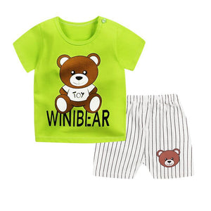 Unisex Baby Tshirt + Shorts