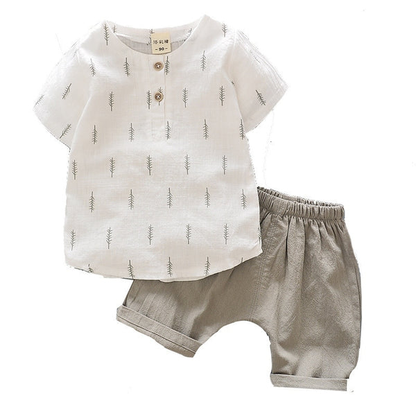 Unisex Baby Tshirt + Shorts